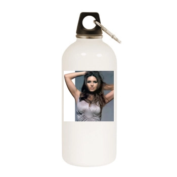 Shania Twain White Water Bottle With Carabiner