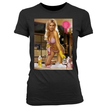 Shanna Moakler Women's Junior Cut Crewneck T-Shirt