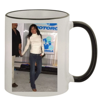 Shannen Doherty 11oz Colored Rim & Handle Mug