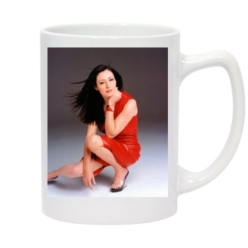 Shannen Doherty 14oz White Statesman Mug