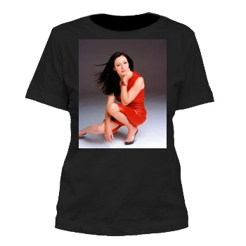 Shannen Doherty Women's Cut T-Shirt