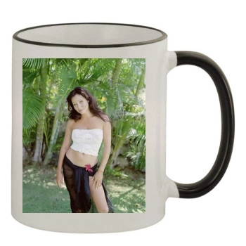 Shannen Doherty 11oz Colored Rim & Handle Mug