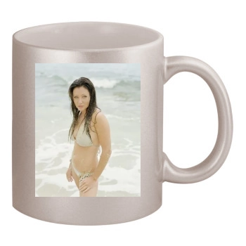 Shannen Doherty 11oz Metallic Silver Mug