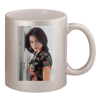 Shannen Doherty 11oz Metallic Silver Mug