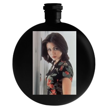 Shannen Doherty Round Flask