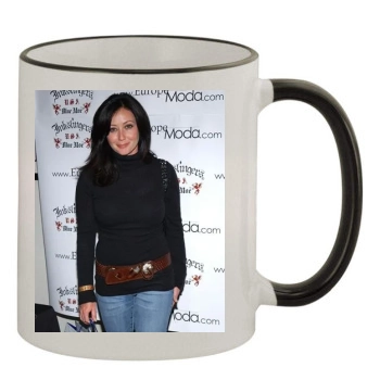 Shannen Doherty 11oz Colored Rim & Handle Mug