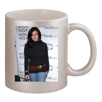 Shannen Doherty 11oz Metallic Silver Mug