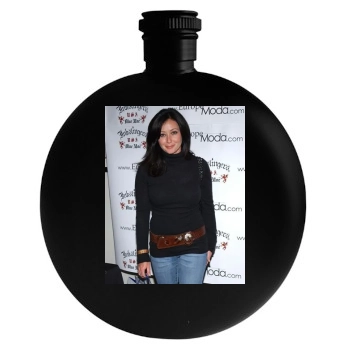 Shannen Doherty Round Flask