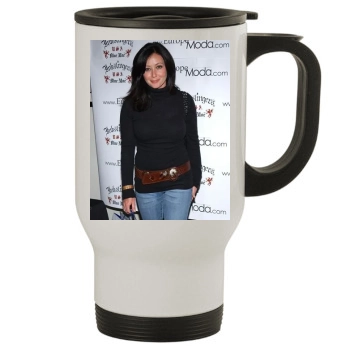 Shannen Doherty Stainless Steel Travel Mug