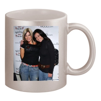 Shannen Doherty 11oz Metallic Silver Mug