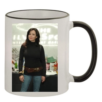 Shannen Doherty 11oz Colored Rim & Handle Mug