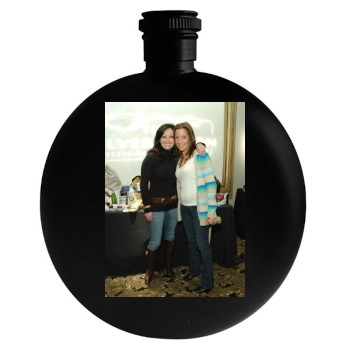 Shannen Doherty Round Flask