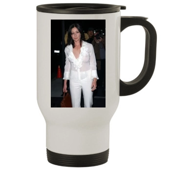 Shannen Doherty Stainless Steel Travel Mug