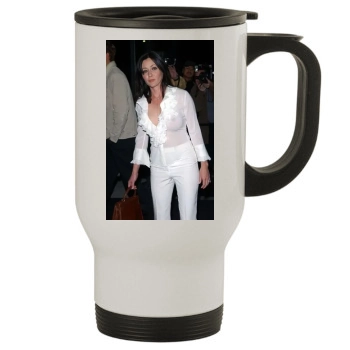 Shannen Doherty Stainless Steel Travel Mug