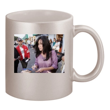 Shannen Doherty 11oz Metallic Silver Mug