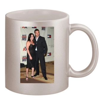 Shannen Doherty 11oz Metallic Silver Mug