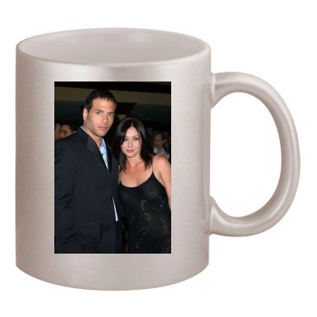 Shannen Doherty 11oz Metallic Silver Mug