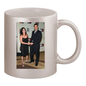 Shannen Doherty 11oz Metallic Silver Mug