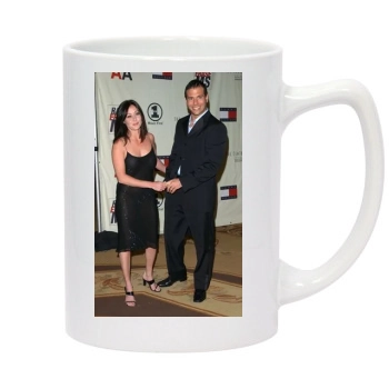 Shannen Doherty 14oz White Statesman Mug