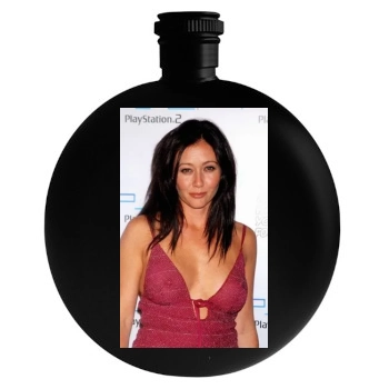 Shannen Doherty Round Flask