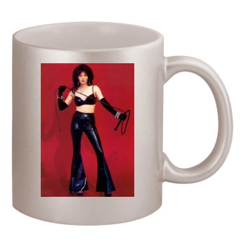 Shannen Doherty 11oz Metallic Silver Mug