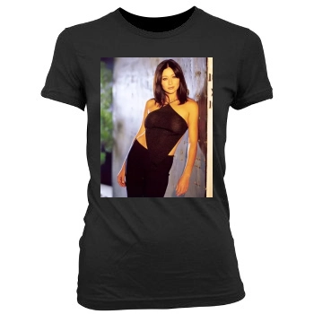 Shannen Doherty Women's Junior Cut Crewneck T-Shirt