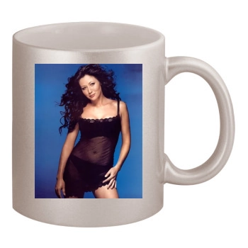 Shannen Doherty 11oz Metallic Silver Mug