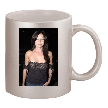 Shannen Doherty 11oz Metallic Silver Mug