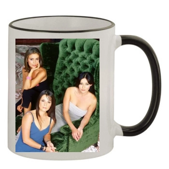 Shannen Doherty 11oz Colored Rim & Handle Mug