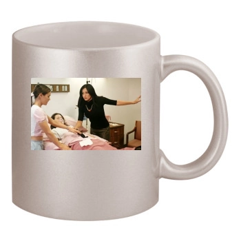 Shannen Doherty 11oz Metallic Silver Mug