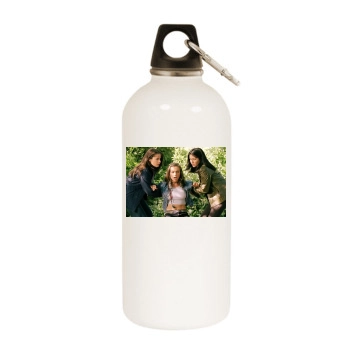 Shannen Doherty White Water Bottle With Carabiner