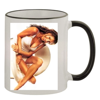 Shannon Elizabeth 11oz Colored Rim & Handle Mug