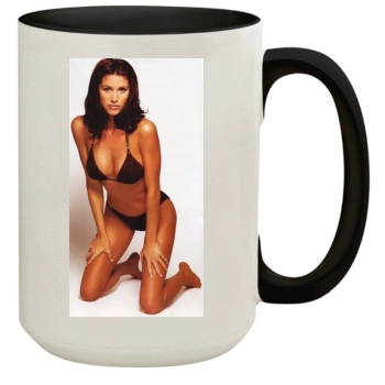 Shannon Elizabeth 15oz Colored Inner & Handle Mug