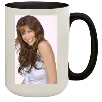 Shannon Elizabeth 15oz Colored Inner & Handle Mug