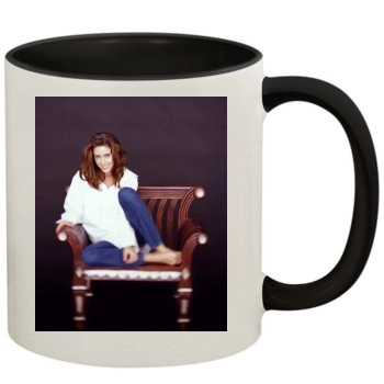 Shannon Elizabeth 11oz Colored Inner & Handle Mug