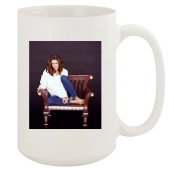 Shannon Elizabeth 15oz White Mug