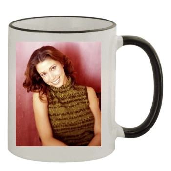 Shannon Elizabeth 11oz Colored Rim & Handle Mug