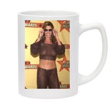 Shannon Elizabeth 14oz White Statesman Mug