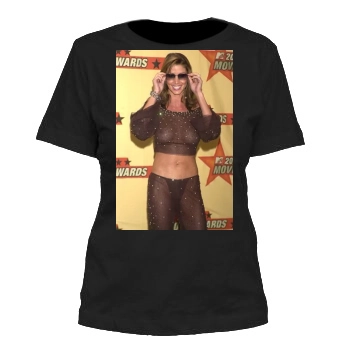 Shannon Elizabeth Women's Cut T-Shirt