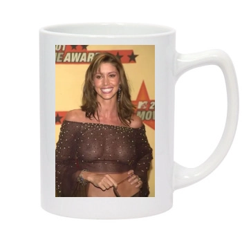 Shannon Elizabeth 14oz White Statesman Mug