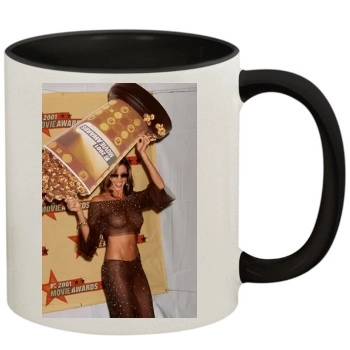 Shannon Elizabeth 11oz Colored Inner & Handle Mug