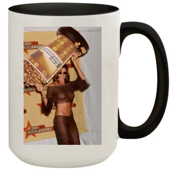 Shannon Elizabeth 15oz Colored Inner & Handle Mug