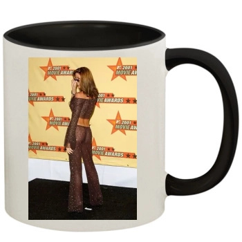 Shannon Elizabeth 11oz Colored Inner & Handle Mug