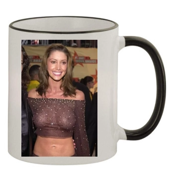 Shannon Elizabeth 11oz Colored Rim & Handle Mug