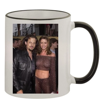 Shannon Elizabeth 11oz Colored Rim & Handle Mug