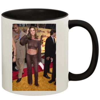 Shannon Elizabeth 11oz Colored Inner & Handle Mug