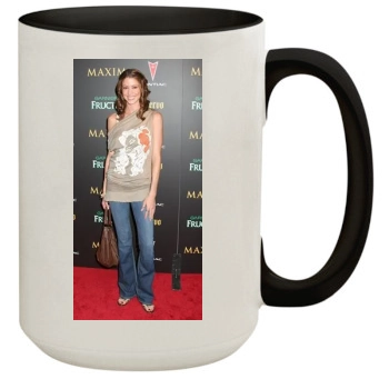 Shannon Elizabeth 15oz Colored Inner & Handle Mug