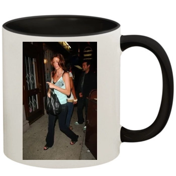 Shannon Elizabeth 11oz Colored Inner & Handle Mug