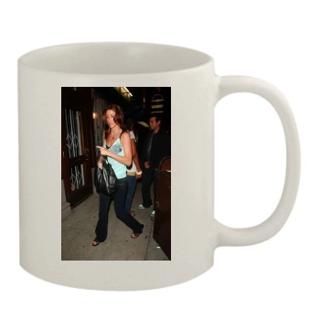 Shannon Elizabeth 11oz White Mug