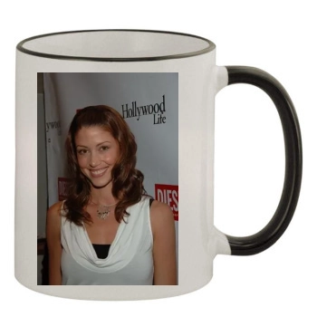 Shannon Elizabeth 11oz Colored Rim & Handle Mug